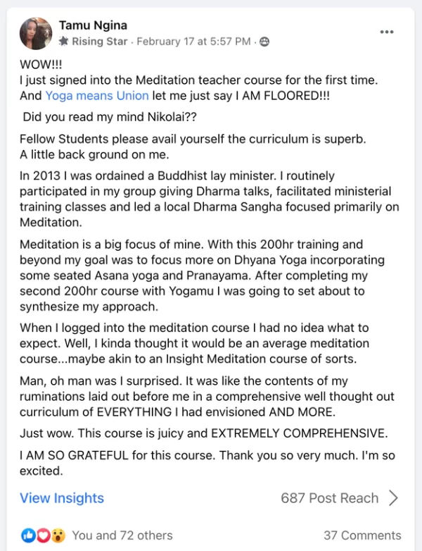 Meditation Teacher Training – 100 HR Certification